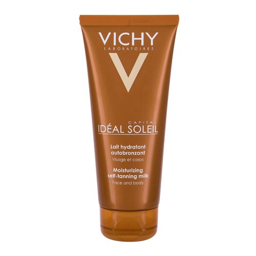 Vichy „Ideal Soleil“ drėkinamasis savaiminio įdegio pienelis – drėkinamasis savaiminio įdegio pienelis veidui ir kūnui