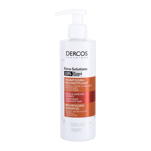 Vichy Dercos Kera-Solutions Resurfacing Šampūnas – Šampūnas pažeistiems plaukams