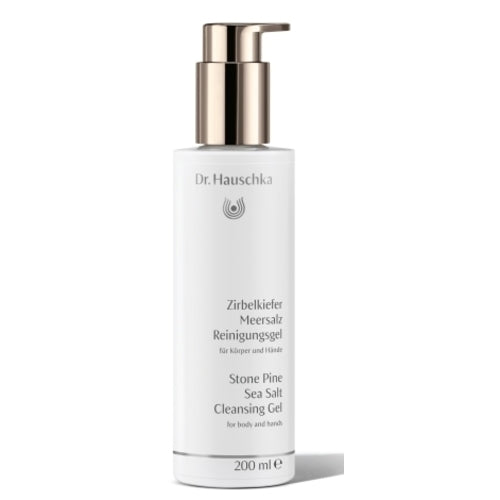 Dr. Hauschka Stone Pine Sea Salt Cleansing Gel – pušų dušo želė su jūros druska (200ml) Moterims