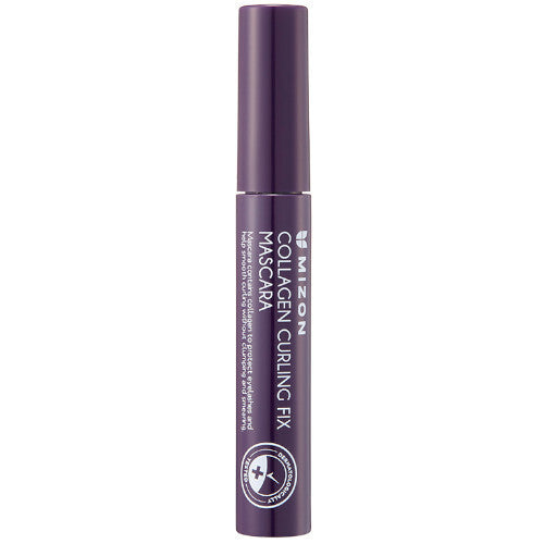 Mizon Collagen Curling Fix blakstienų tušas – vireniui atsparus tušas blakstienų priauginimui ir garbanojimui 6 ml