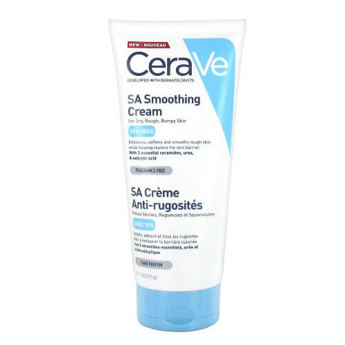 CeraVe SA siluv kreem – niisutav ja pehmendav kreem kuivale ja väga kuivale nahale (340 ml) naistele