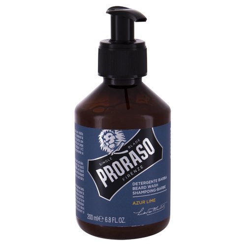 Proraso Azur Lime Beard Wash – barzdos šampūnas su citrusinių vaisių ir kadagių kvapu