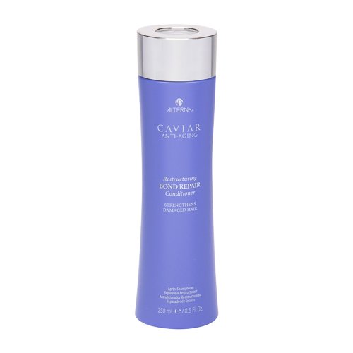 „Alterna Caviar Anti-Aging Restructuring Bond Repair“ kondicionierius – stiprinamasis kondicionierius pažeistiems plaukams.