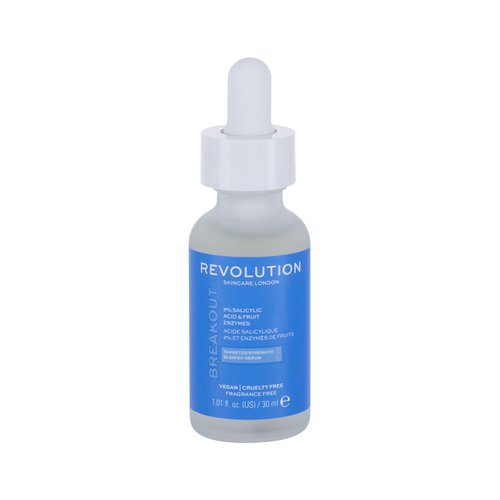 „Revolution Skincare Skincare“ 2 % salicilo rūgšties stiprumo serumas probleminei odai su spuogais