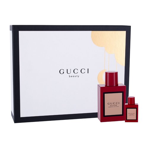 Gucci Bloom Ambrosia di Fiori dovanų rinkinys EDP Kvepalai 50 ml ir miniatiūrinis EDP Kvepalai 5 ml Moterims