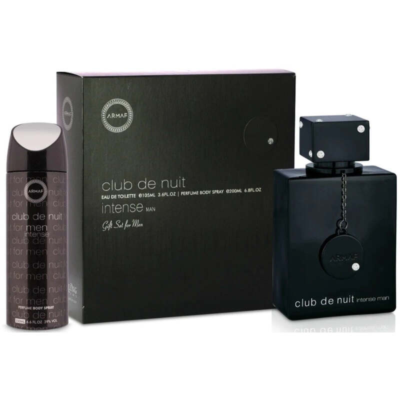 Armaf Club De Nuit Intense Man dovanų rinkinys EDT 105 ml ir deo spray 200 ml