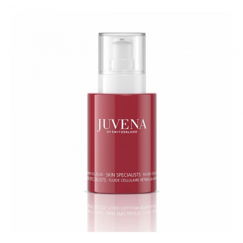 JUVENA Specialistas Retinolis & Hyaluron Cell Fluid – Atnaujinanti emulsija su retinoliu ir hialurono rūgštimi 50ml Moterims