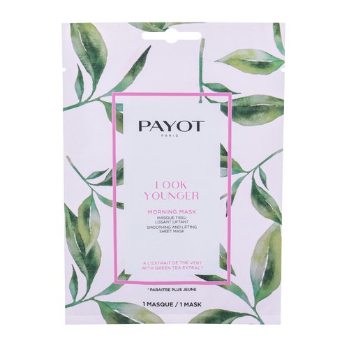 „Payot“ rytinė veido kaukė „Look Younger“ – stangrinamoji veido kaukė ryte.