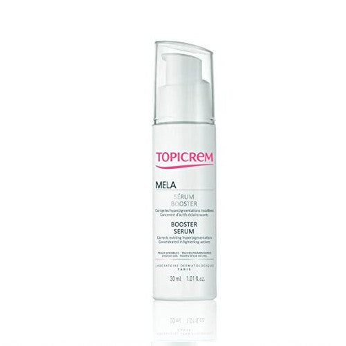 Topicrem MELA Booster Serum – stiprinantis serumas nuo pigmentinių dėmių