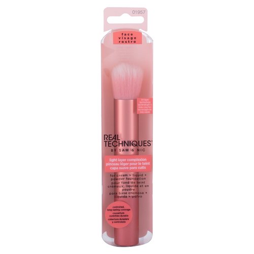 Real Techniques Pintslid Kerge kihiline jume – kosmeetiline meigipintsel (1,0 tk) naistele