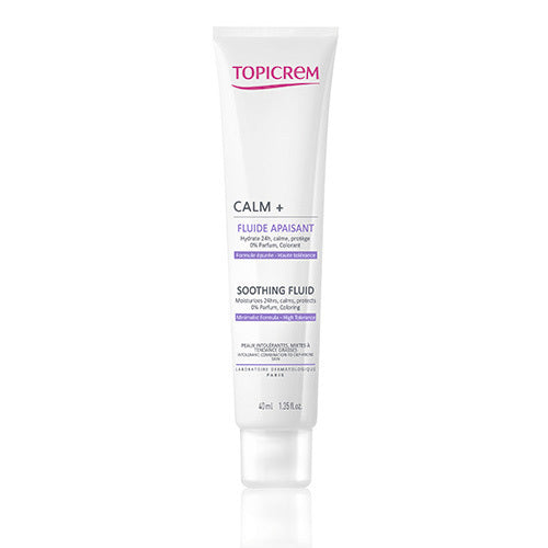 „Topicrem CALM + Soothing Fluid“ – raminamasis odos skystis