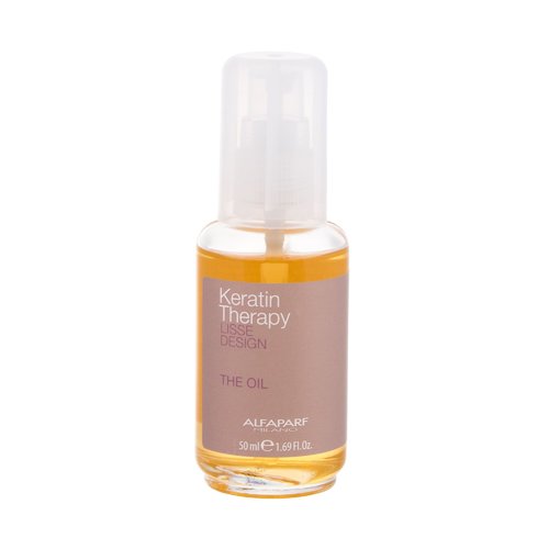 Alfaparf Milano Keratin Therapy Lisse Design The Oil – maitinamasis aliejus visų tipų plaukams 50ml