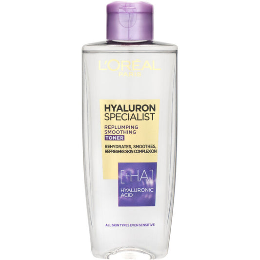 „L'Oréal Hyaluron Specialist Replumping Smoothing Toner“ – užpildantis ir lyginantis tonikas