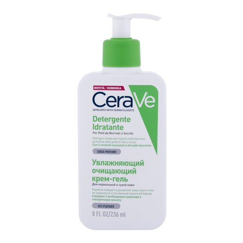 „CeraVe“ drėkinamieji veido valikliai