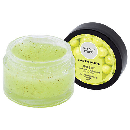Dermacol Detoxifying Face and Lip – detoksifitseeriv suhkrukoorimine näole ja huultele (50,0g) Naistele