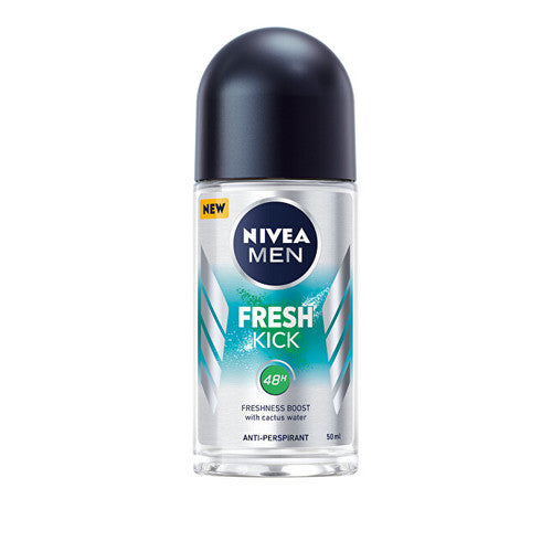 Nivea antiperspirant meestele Fresh Kick – rull-higistamisvastane aine (50 ml) meestele
