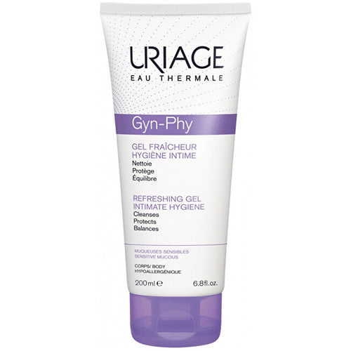 Uriage Gyn Phy Refreshing Gel Intimate Hygiene – gaivus valomasis gelis intymiai higienai 200ml
