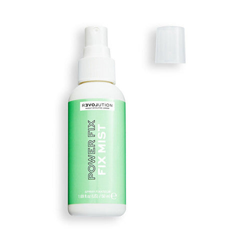 Makeup Revolution Power Fix Mist – ilgalaikis fiksavimo purškalas ir pagrindas 50ml Moterims