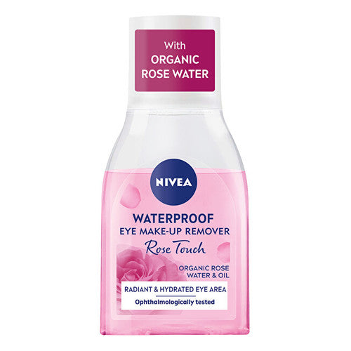 „Nivea Rose Touch“ vireniui atsparus akių makiažo valiklis