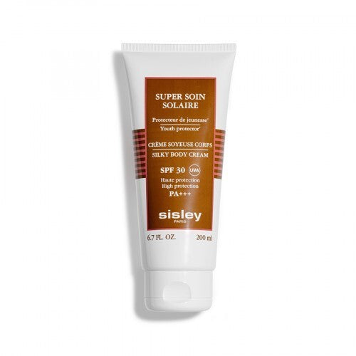 Sisley Super Soin Solaire siidine kehakreem SPF 30 – päikesekaitse (200 ml) naistele