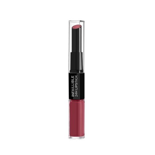 L´Oréal huulepulk Infallible 24H Parisian Nudes 6 ml (804 Metro Proof Rose) naistele