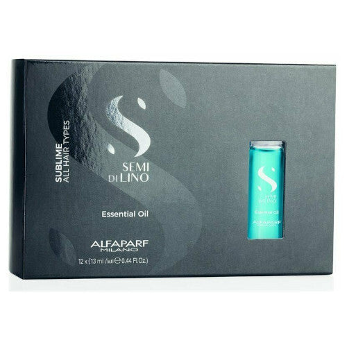 Alfaparf Milano Semi di Lino Sublime eterinis aliejus (12 x 13 ml) – eterinis aliejus visų tipų plaukams