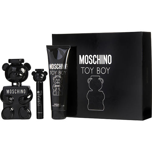 Moschino Toy Boy dovanų rinkinys EDP 100 ml, dušo gelis 100 ml ir mini EDP 10 ml 100ml