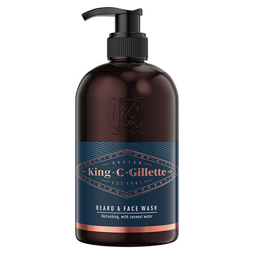 Gillette King barzdos ir veido prausimosi šampūnas