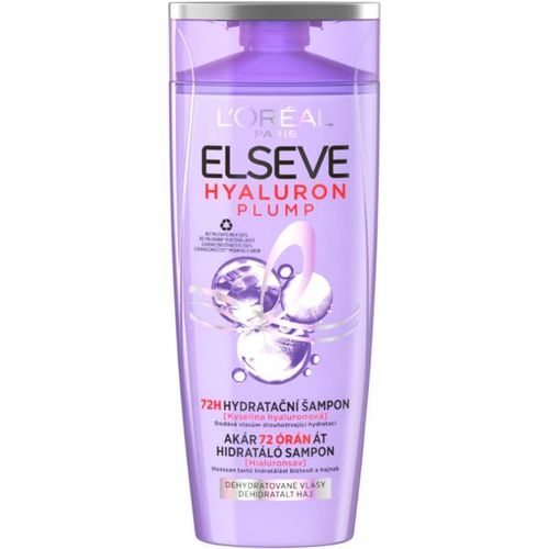 L'Oréal Professionnel Elseve Hyaluron Plump 72H drėkinamasis šampūnas