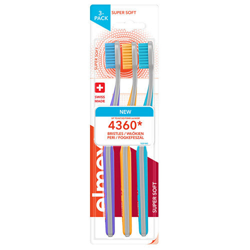 Elmex Super Soft Multipack hambahari (3 tk) Naistele