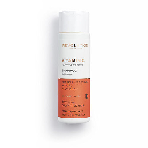 Revolution Haircare C-vitamiini sära ja läike šampoon (läikivatele juustele) (250 ml) naistele