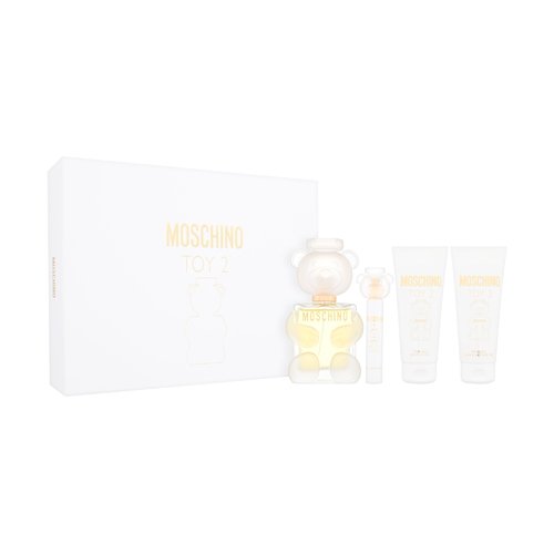 Moschino Toy 2 dovanų rinkinys EDP 100 ml, mini EDP 10 ml, kūno losjonas 100 ml ir dušo gelis 100 ml
100ml