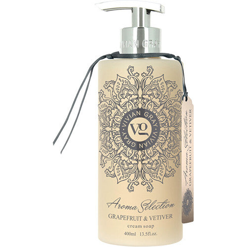 Vivian Grey Aroma Selection greipfrutų ir vetiverijų kreminis muilas – kreminis skystas muilas