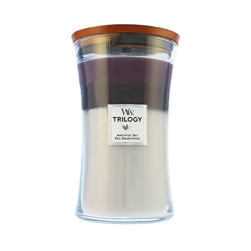 WoodWick Amethyst Sky Trilogy Vase Kvapi žvakė (275.0g) Unisex