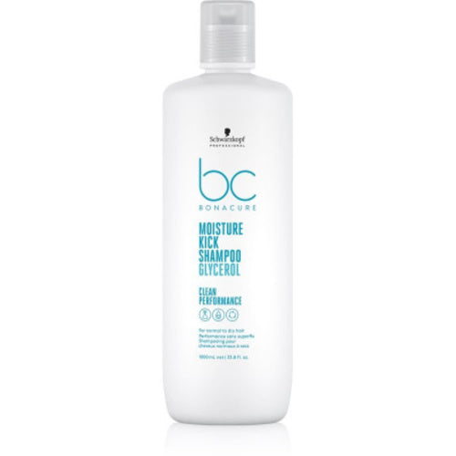 Schwarzkopf Professional BC Bonacure Moisture Kick glütserooli šampoon (1000 ml) naistele