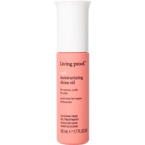 Gyvas įrodymas. Drėkinamasis, žvilgesį suteikiantis garbanų aliejus 50 ml. Moterims