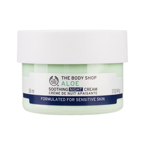 „The Body Shop“ raminamasis naktinis kremas su alaviju