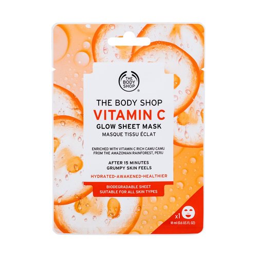 The Body Shop Vitamin C Glow Sheet kaukė