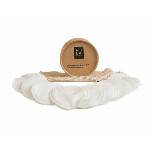 Pola Cosmetics meigieemalduspadjad – bambusest meigieemaldaja (10 tk.) naistele