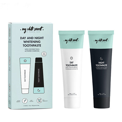 My White Secret Day and Night Toothpaste Duopack (50ml) naistele