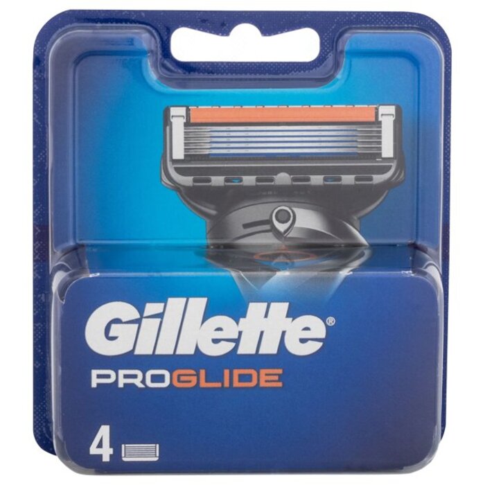 Gillette Fusion ProGlide - Atsarginės galvutės (4.0ks) Vyrams