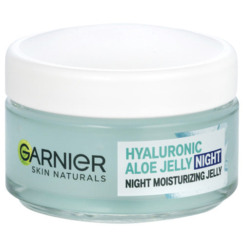 GARNIER Skin Naturals hialurono rūgšties ir alavijo želė naktiniam drėkinamajam kremui