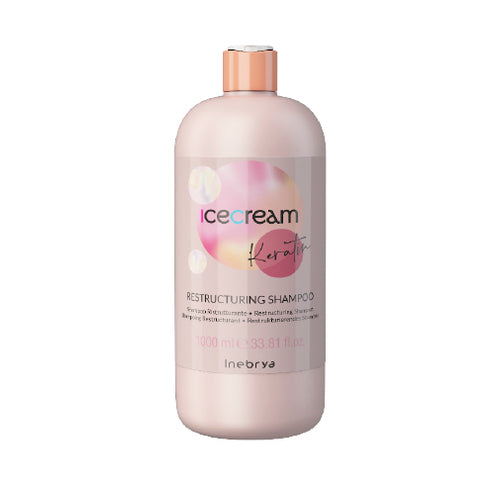 Inebrya Ice Cream Keratin Restructuring Shampoo 300ml Naistele