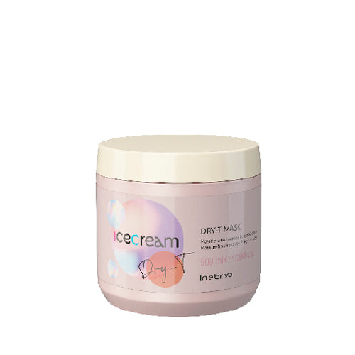 Inebrya Inebrya Ice Cream Dry-T mask (kuivadele, särisevatele ja keemiliselt töödeldud juustele) 500ml naistele