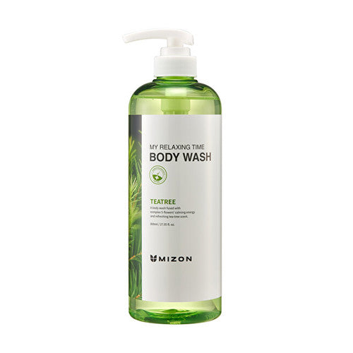 Mizon Teatree My Relaxing Time kūno prausiklis (suerzintai ir probleminei odai) (800ml) Moterims