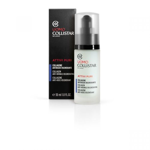 Collistar Uomo Attivi Puri Collagen Anti-Wrinkle regeneruojantis serumas