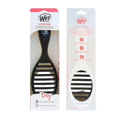 Wet Brush Speed Dry juoda Moterims