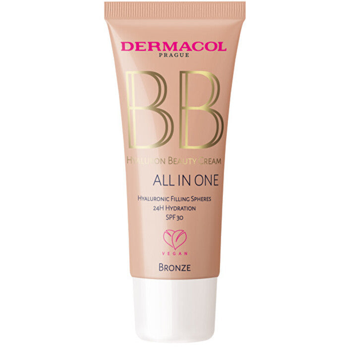 Dermacol BB All in One hialurono kremas SPF 30 30 ml (Sir) Moterims