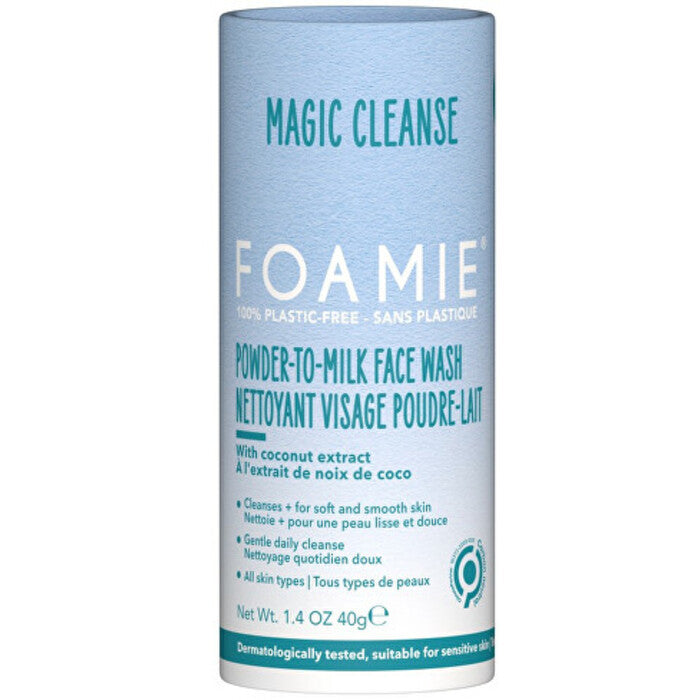 Foamie Magic Cleanse näopuhastusvahend pulbrist piimani (40,0 g) naistele
