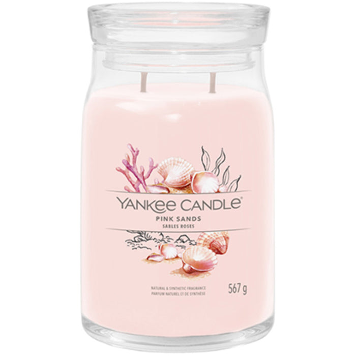 Yankee Cirle Pink Sirs Signature Candle (roosa liiv) (368,0 g) Unisex